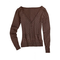 Strickjacke-dunkelbraun