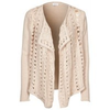 Kaffe-strickjacke