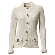 Damen-strickjacke-sand