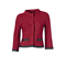 Damen-strickjacke-rot