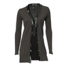 Damen-strickjacke-oliv