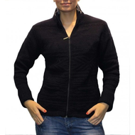 Damen-strickjacke-dunkelblau
