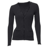 Damen-strickjacke-anthrazit