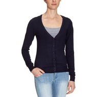 Vero-moda-damen-strickjacke-dark