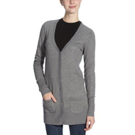 Edc-by-esprit-damen-strickjacke-grau