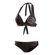Bustierbikini-braun