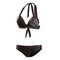 Bustierbikini-braun