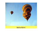 Heissluftballonfahrt