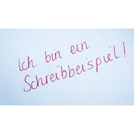 Ein-schreibbeispiel
