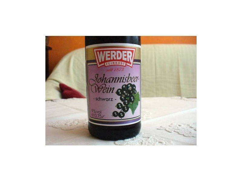 Werder Schwarze Johannisbeer Wein Testberichte bei yopi.de