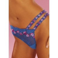 Lascana-stringtanga-blau-pink