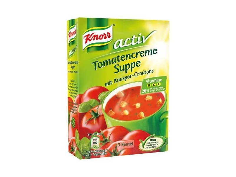 Knorr Activ Tomatencreme-Suppe Testberichte bei yopi.de