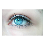 Mascara-aufgetragen