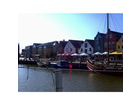 Blick-auf-den-binnenhafen-bei-flut