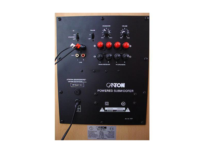 CANTON GLE 496 speakers - inside pics, subjective review Audio Science Review (A