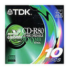Tdk-cd-r80-reflex-ultra-10pk