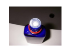 Die-flasche-von-oben-gesehen