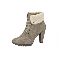 Buffalo-stiefeletten-beige-damen