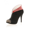 Alba-moda-red-ankle-boots