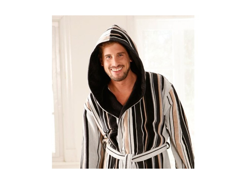 Herren Bademantel gestreift - Preise und Testberichte bei yopi.de