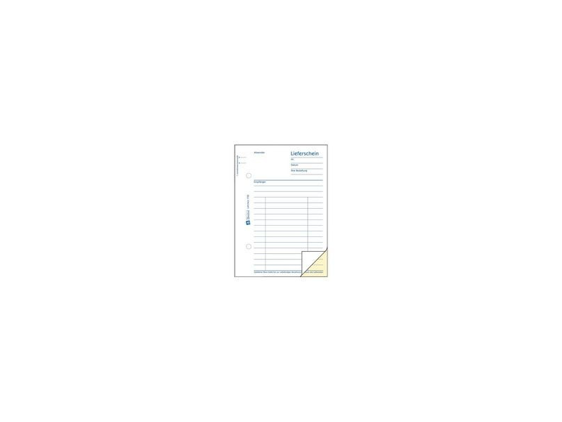Avery Zweckform Lieferscheine 1722 A6 - Produktdaten und ...