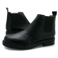 Herren-stiefel-schwarz-leder