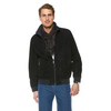 Herren-leder-jacke-blau
