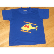 Kinder-t-shirt-hubschrauber