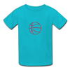 Spreadshirt-kinder-t-shirt-tuerkis