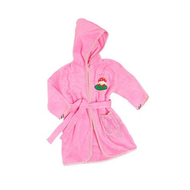 Kinder-bademantel-rose