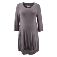 Umstandsmode-kleid-braun