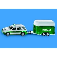 Siku-2310-polizei-pkw-mit-pferdeanhaenger