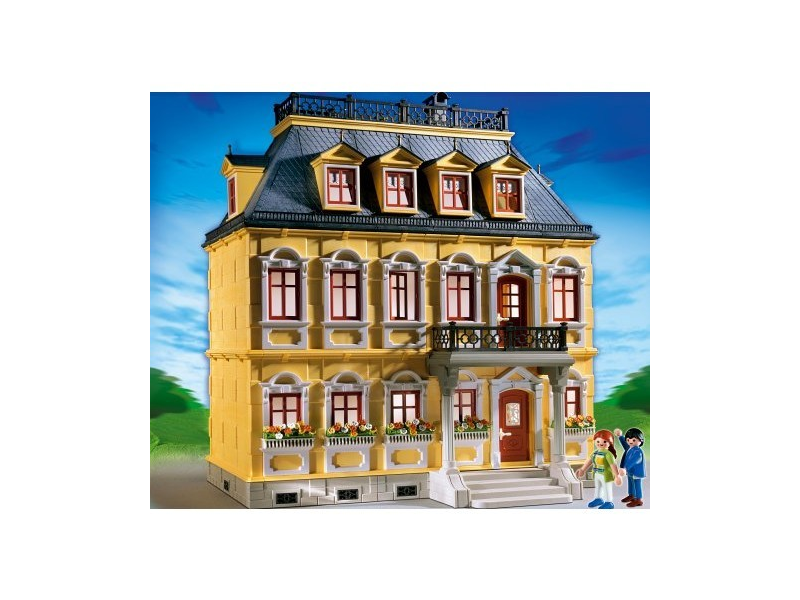 PLAYMOBIL Puppenhaus  DACH-TEIL GAUBE und SPITZE gelb 5301 Mansarde . 