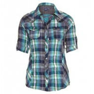 Stretchbluse-denim