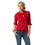 Shirtbluse-rot