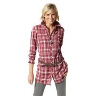 Longbluse-bordeaux