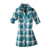 Flashlights-longbluse-tuerkis