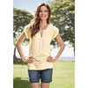 Eddie-bauer-leinenbluse-gelb