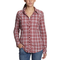 Jeans-bluse-rot