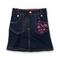 Esprit-flower-denim-skirt