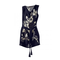 Druckbluse-schwarz