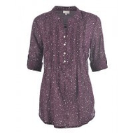 Druckbluse-lila