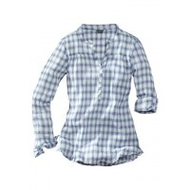 Eddie-bauer-crinklebluse-blau