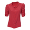 Mandarin-damen-bluse