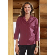 Eddie-bauer-damen-bluse-rot