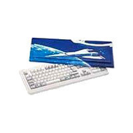 Monland Tastatur Staub Schutz Transparent Starke Acryl Tastatur Abdeckung Leicht zu Reinigen Desktop Tastatur 475X175X48 MM 