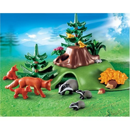 Playmobil-4204-dachs-und-fuchsbau