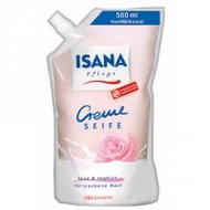 Isana-creme-seife-rose-joghurt-nachfuellbeutel-trockene-haut