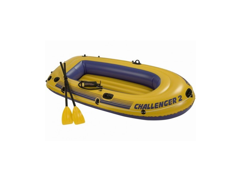 Paddel+Handpumpe 68366NP Intex Boot Schlauchboot Challenger 2 