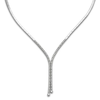 Diamantencollier-weissgold